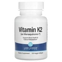 Вітамін К2 Vitamin K2 Lake Avenue Nutrition