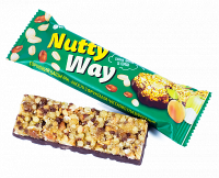 Картинка Батончик Nutty Way частково глазурований від інтернет-магазину спортивного харчування PowerWay