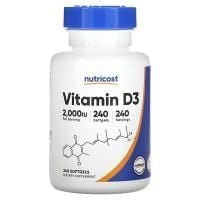 Картинка Вітамін Д3 Nutricost Vitamin D3 від інтернет-магазину спортивного харчування PowerWay