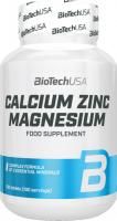 Картинка Мінеральний комплекс BioTech Calcium Zinc Magnesium від інтернет-магазину спортивного харчування PowerWay
