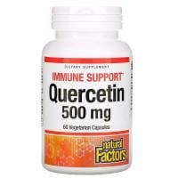 Картинка Кверцетин Natural Factors, Quercetin, 500 мг від інтернет-магазину спортивного харчування PowerWay