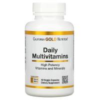 Картинка Мультивітаміни для щоденного прийомуCalifornia Gold Nutrition Daily Multivitamins від інтернет-магазину спортивного харчування PowerWay