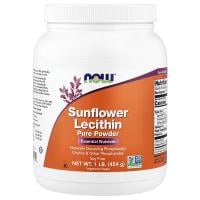 Картинка Чистий порошок соняшникового лецитину Now Foods Sunflower Lecithin Pure Powder 454 г від інтернет-магазину спортивного харчування PowerWay