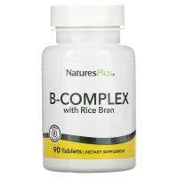 Картинка Комплекс вітамінів групи В Nature's Plus B-Complex with Rice Bran від інтернет-магазину спортивного харчування PowerWay