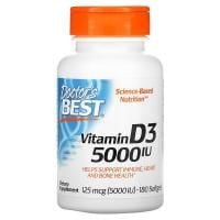 Картинка Вітамін Д3, Vitamin D3, Doctor's Best від інтернет-магазину спортивного харчування PowerWay