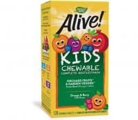 Картинка Дитячі жувальні мультивітаміни Children's Multi-Vitamin Alive! Nature's Way від інтернет-магазину спортивного харчування PowerWay