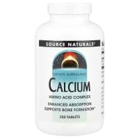 Картинка Кальцій Source Naturals Calcium Amino Complex від інтернет-магазину спортивного харчування PowerWay