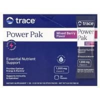 Картинка Електроліти Power Pak, Trace Minerals 30 стіків по 6 г від інтернет-магазину спортивного харчування PowerWay