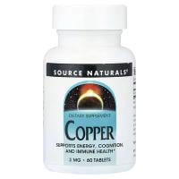 Картинка Мідь Source Naturals Cooper від інтернет-магазину спортивного харчування PowerWay