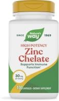 Картинка Цинк хелат Nature's Way Zinc Chelate 100 капсул від інтернет-магазину спортивного харчування PowerWay