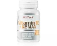 Картинка Вітамін Д3 + К2 ActivLab Vitamin D3 + K2 Max 120 таблеток від інтернет-магазину спортивного харчування PowerWay