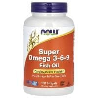 Картинка Омега-3-6-9 Now Foods Super Omega 3-6-9 від інтернет-магазину спортивного харчування PowerWay