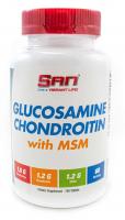 Картинка Хондропротектор SAN Glucosamine Chondroitin MSM від інтернет-магазину спортивного харчування PowerWay
