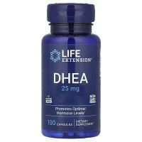 Картинка ДГЕА Life Extention DHEA 25 мг 100 капсул від інтернет-магазину спортивного харчування PowerWay