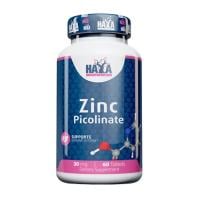 Картинка Цинк піколінат Haya Labs Zinc Picolinate 30 мг 60 таблеток від інтернет-магазину спортивного харчування PowerWay