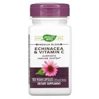 Картинка Ехінацея та вітамін С Nature's Way Echinacea & Vitamin C від інтернет-магазину спортивного харчування PowerWay