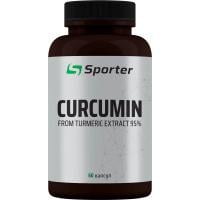 Картинка Куркумін Sporter Curcumin 95% 60 капсул від інтернет-магазину спортивного харчування PowerWay