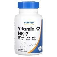 Картинка Вітамін К2 Nutricost Vitamin K2 MK-7 100 мкг від інтернет-магазину спортивного харчування PowerWay