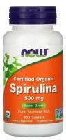 Картинка Спіруліна Now Foods Spirulina 500 мг від інтернет-магазину спортивного харчування PowerWay