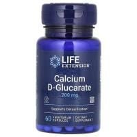 Картинка Кальцій Д-Глюкарат Life Extension Calcium D-Glucarate 200 мг 60 капсул від інтернет-магазину спортивного харчування PowerWay