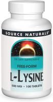 Картинка Лізин L-Lysine Source Naturals 1000 мг від інтернет-магазину спортивного харчування PowerWay