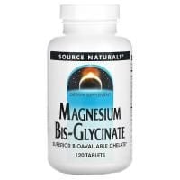 Картинка Магній бісгліцинат Source Naturals Magnesium Bis-Glycinate від інтернет-магазину спортивного харчування PowerWay
