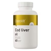 Картинка Жир печінки тріски OstroVit Cod Liver Oil 60 капсул від інтернет-магазину спортивного харчування PowerWay
