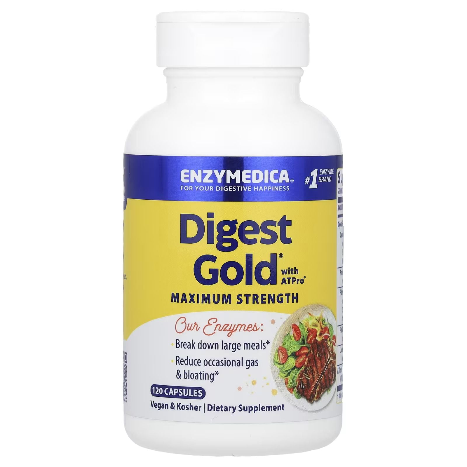 Ферменти для травлення Enzymedica Digest Gold 45 капсул