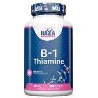 Картинка Вітамін В1 Haya Labs B-1 Thiamine 50 мг 100 таблеток від інтернет-магазину спортивного харчування PowerWay