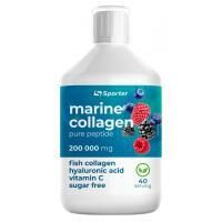 Картинка Морський колаген Sporter Marine Collagen pure peptide 500 мл зі смаком лісових ягід від інтернет-магазину спортивного харчування PowerWay