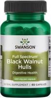 Картинка Swanson Black Walnut Hulls 500 mg від інтернет-магазину спортивного харчування PowerWay