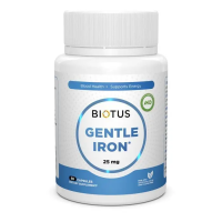 Картинка Залізо Biotus Gentle Iron 25 мг 60 капсул від інтернет-магазину спортивного харчування PowerWay