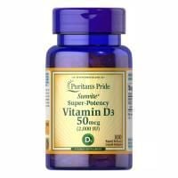 Картинка Вітамін D3 Puritans Pride - Vitamin D3 2000 IU від інтернет-магазину спортивного харчування PowerWay