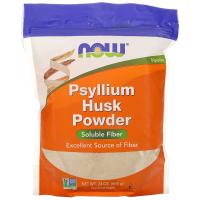 Картинка Псиліум, Порошок з лушпиння насіння подорожника, Psyllium Husk Powder, Now Foods  від інтернет-магазину спортивного харчування PowerWay