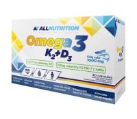Омега -3 з К2 та Д3 All Nutrition Omega 3 K2 + D3