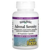 Картинка Підтримка надниркових залоз Natural Factors Adrenal Serenity від інтернет-магазину спортивного харчування PowerWay
