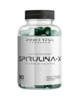 Картинка Спіруліна Powerful Progress Spirulina-X 500 г 90 капсул від інтернет-магазину спортивного харчування PowerWay