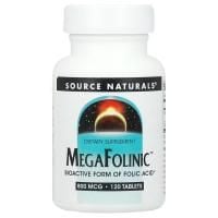 Картинка Фолат Source Naturals MegaFolinic від інтернет-магазину спортивного харчування PowerWay