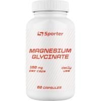 Картинка Магній гліцинат Sporter Magnesium Glycinate 160 мг 60 капсул від інтернет-магазину спортивного харчування PowerWay