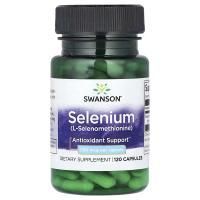 Картинка Селен, Selenium L-Selenomethionine, Swanson від інтернет-магазину спортивного харчування PowerWay