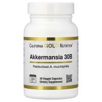 Картинка Акермансія California Gold Nutrition Akkermansia 30B 30 капсул від інтернет-магазину спортивного харчування PowerWay