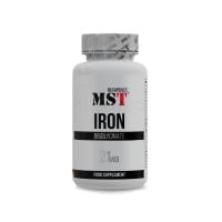 Картинка Залізо MST Iron Bisglycinate 21 мг 60 капсул від інтернет-магазину спортивного харчування PowerWay