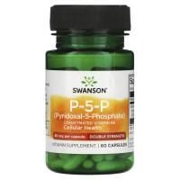 Картинка Вітамін В6 Swanson P-5-P від інтернет-магазину спортивного харчування PowerWay