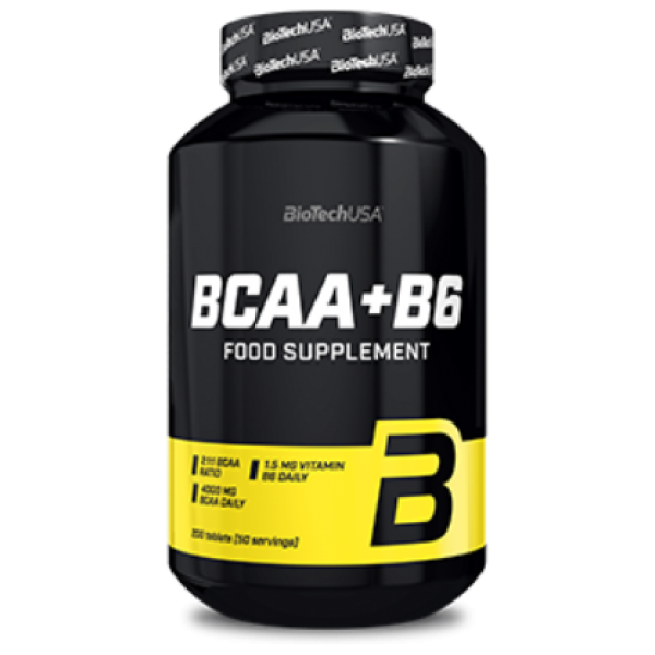 Картинка Амінокислота BioТech USA BCAA + B6 від інтернет-магазину спортивного харчування PowerWay