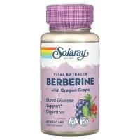 Картинка Берберин Solaray Vital Extracts Berberine with Oregon Grape від інтернет-магазину спортивного харчування PowerWay