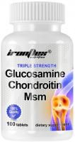 Картинка Засіб для суглобів IronFlex Glucosamine Chondroitin MSM Triple Strength від інтернет-магазину спортивного харчування PowerWay