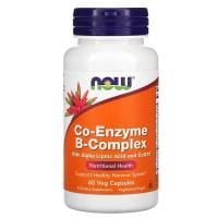 Картинка Комплекс коферментів групи B (Co-enzyme B-Complex) Now Foods 60 рослинних капсул від інтернет-магазину спортивного харчування PowerWay