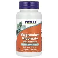 Картинка Магній гліцинат з біоперином Now Foods Magnesium Glycinate with BioPerine від інтернет-магазину спортивного харчування PowerWay