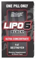 Картинка Жироспалювач Nutrex Lipo 6 Black Ultra Concentrate від інтернет-магазину спортивного харчування PowerWay