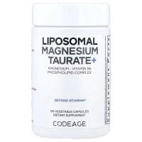 Картинка Ліпосомальний магній таурат CodeAge Liposomal Magnesium Taurate 120 капсул від інтернет-магазину спортивного харчування PowerWay